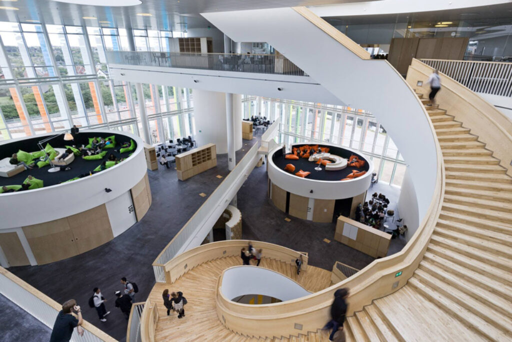 The Innovative Design of Orestad College in Copenhagen