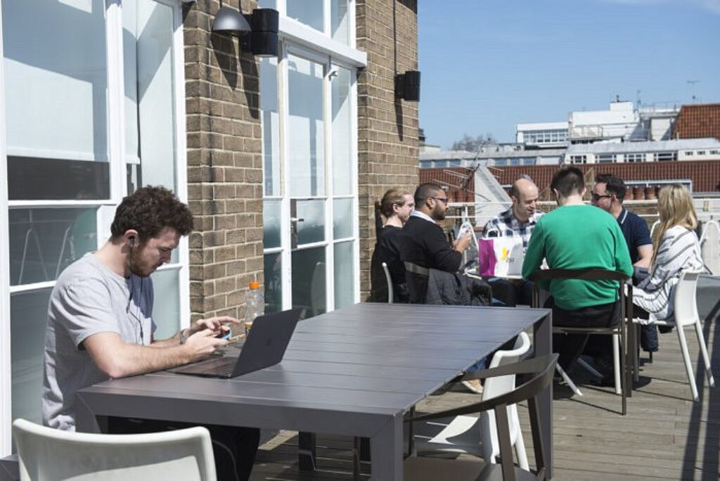 Outdoor Offices Are the Next Big Thing﻿