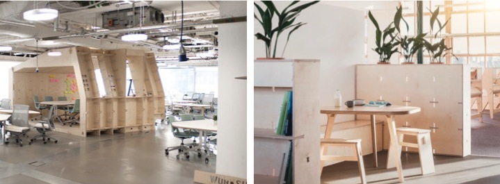 Impact HUB and Greenpeace offices - designed by OpenDesk 