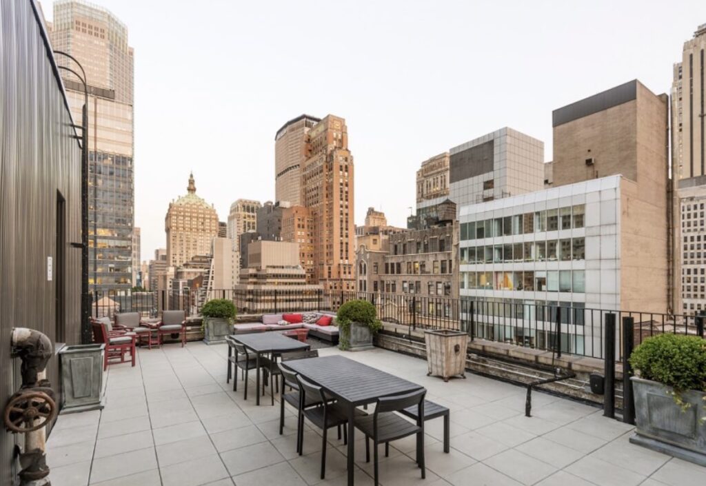 Work House NYC Rooftop Terrace | Flexible Workspace in Midtown Manhattan