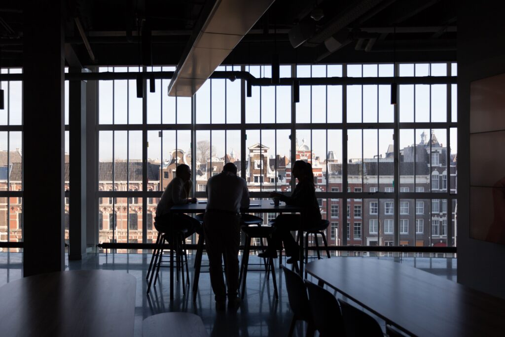Meeting room for business travellers and client meetings